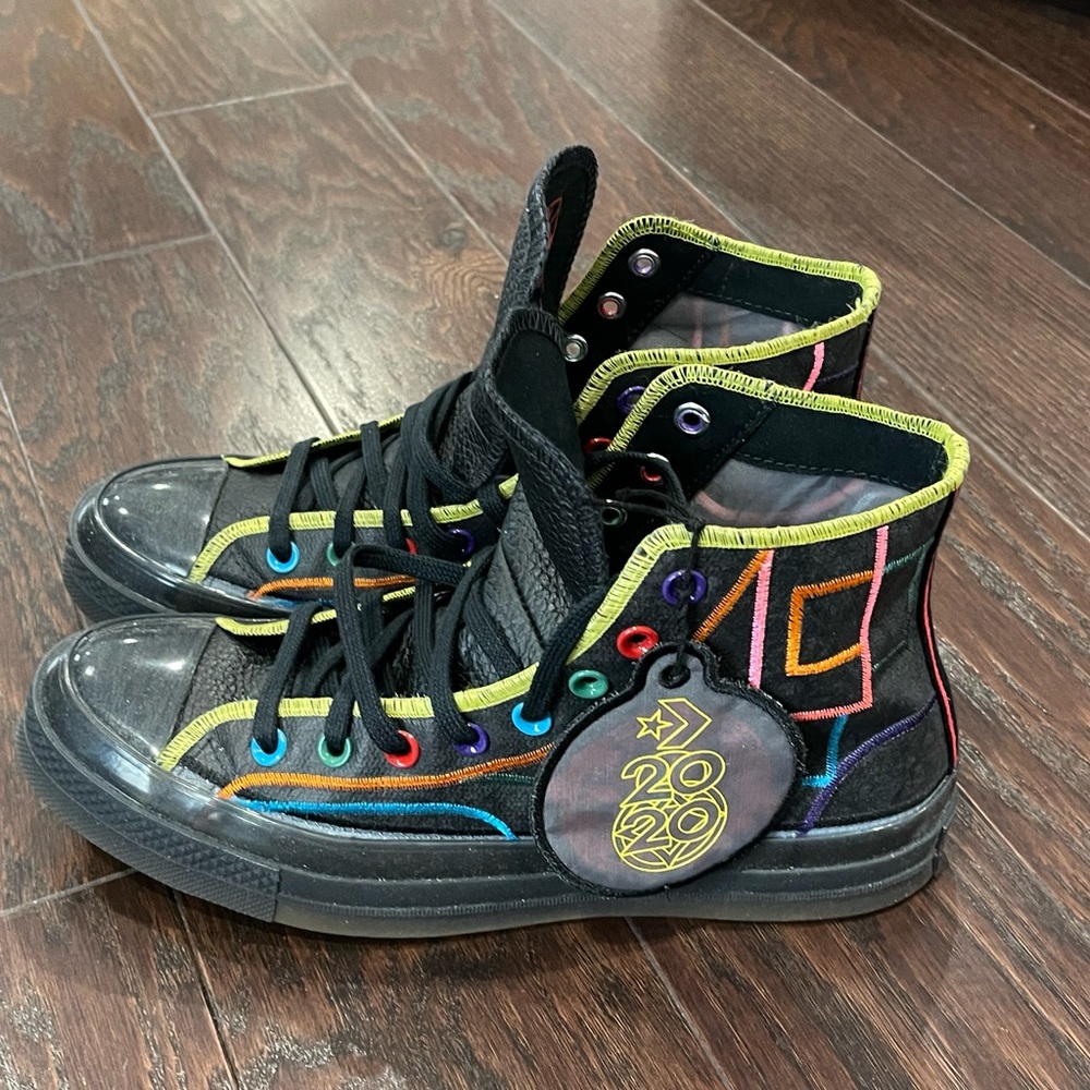 CONVERSE Chuck 70 High Chinese New Year Sneaker Black / Opti Yellow Men Size 9